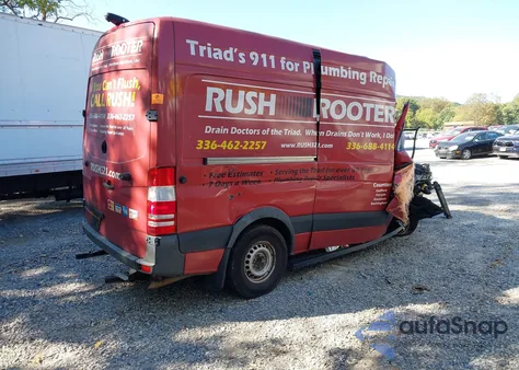 2018 Mercedes-Benz Sprinter 2500 Standard Roof V6 from USA, damaged, VIN WD3PE7CDXJP633924